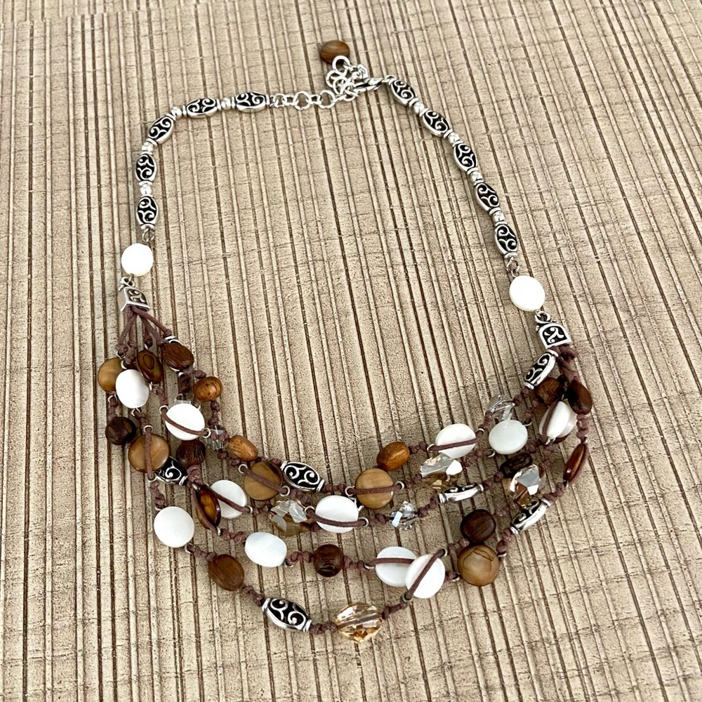 Brighton Riviera beaded necklace
